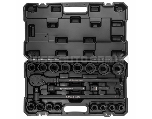 Набір інструментів ударних 21 пр. 3/4" (12-гр.) JCB Tools JCB-6213-9MPB