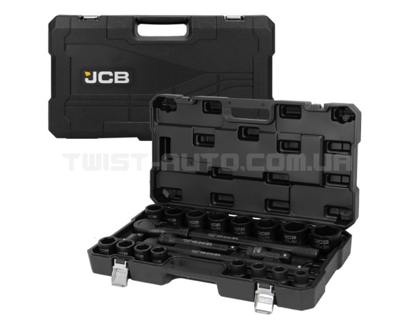Набір інструментів ударних 21 пр. 3/4" (6-гр.) JCB Tools JCB-6213-5MPB