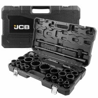 Набір інструментів ударних 26 од. 3/4", 1" (12гр.) JCB Tools JCB-68262-9MPB Набір інструментів ударних 26 од. 3/4", 1" (12гр.) JCB Tools JCB-68262-9MPB