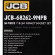 Набір інструментів ударних 26 од. 3/4", 1" (12гр.) JCB Tools JCB-68262-9MPB Набір інструментів ударних 26 од. 3/4", 1" (12гр.) JCB Tools JCB-68262-9MPB
