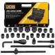 Набір інструментів ударних 26 од. 3/4", 1" (6гр.) JCB Tools JCB-68262-5MPB Набір інструментів ударних 26 од. 3/4", 1" (6гр.) JCB Tools JCB-68262-5MPB