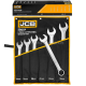Набір ключів рожково-накидних в чохлі 6 од. (33-50 мм) JCB Tools JCB-5061P Набір ключів рожково-накидних в чохлі 6 од. (33-50 мм) JCB Tools JCB-5061P