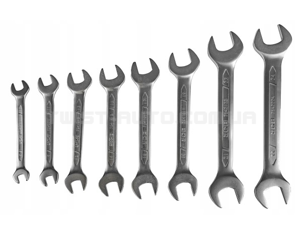 Набір рожкових ключів в чохлі 8 од. (8-24 мм) JCB Tools JCB-5084P Набір рожкових ключів в чохлі 8 од. (8-24 мм) JCB Tools JCB-5084P