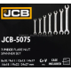 Набір розрізних ключів в чохлі 7 од. JCB Tools JCB-5075