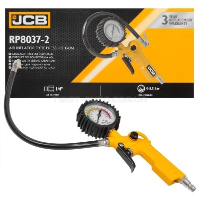 Пістолет для вимірювання тиску в шинах JCB Tools JCB-RP8037-2 Пістолет для вимірювання тиску в шинах JCB Tools JCB-RP8037-2