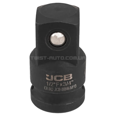 Ударний адаптер 1/2"(F) x 3/4"(M) JCB Tools JCB-80946MPB Ударний адаптер 1/2"(F) x 3/4"(M) JCB Tools JCB-80946MPB