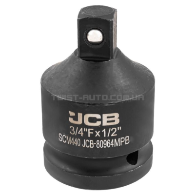 Ударний адаптер 3/4"(F) x 1/2"(M) JCB Tools JCB-80964MPB Ударний адаптер 3/4"(F) x 1/2"(M) JCB Tools JCB-80964MPB