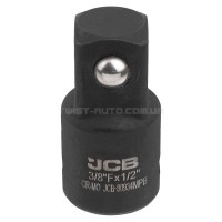 Ударний адаптер 3/8"(F) x 1/2"(M) JCB Tools JCB-80934MPB Ударний адаптер 3/8"(F) x 1/2"(M) JCB Tools JCB-80934MPB