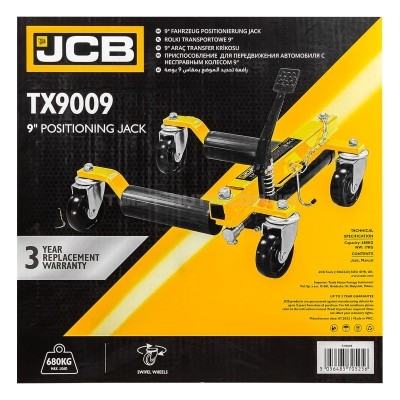 Візок під колесо для перемішення авто JCB Tools JCB-TX9009 Візок під колесо для перемішення авто JCB Tools JCB-TX9009