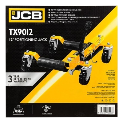 Візок під колесо для перемішення авто JCB Tools JCB-TX9012 Візок під колесо для перемішення авто JCB Tools JCB-TX9012
