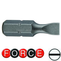 Біта шліцева 5/16" (8мм) (SL) 8мм, L=30мм FORCE 1533008 Біта шліцева 5/16" (8мм) (SL) 8мм, L=30мм FORCE 1533008