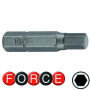 Біта шестигранна 5/16" (8 мм) (HEX) 12 мм, L=30 мм FORCE 1543012 Біта шестигранна 5/16" (8 мм) (HEX) 12 мм, L=30 мм FORCE 1543012