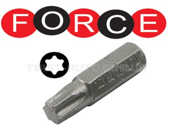 Насадка 5/16 30 мм. TORX T-20 для ударної викрутки FORCE 1563020