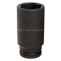 Головка 3/4" шестигранна ударна, глибока 52 мм, L=100 мм FORCE 46510052 Головка 3/4" шестигранна ударна, глибока 52 мм, L=100 мм FORCE 46510052