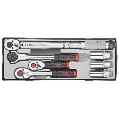 Набір інструментів 3/8" 7 пр. FORCE T30712