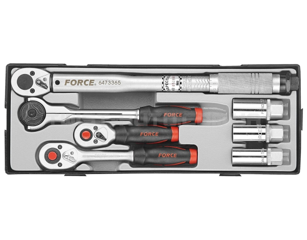 Набір інструментів 3/8" 7 пр. FORCE T30712