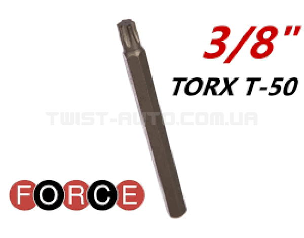 Біта Torx 10 мм T50 L=120 мм FORCE 17612050