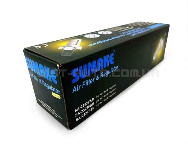 Фільтр 1/2" повітряний з регулятором Sumake SA-2324F&R