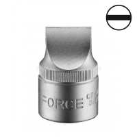 Головка-біта 1/2" шліцева цільна 19 мм, L=38 мм FORCE 34319 Головка-біта 1/2" шліцева цільна 19 мм, L=38 мм FORCE 34319