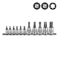 Набір біт-насадок 1/4"+3/8" Torx 11 пр. FORCE 2111i