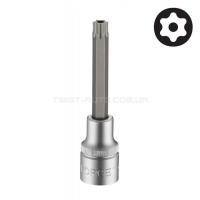 Головка-біта 1/2" Torx з отвором Т20Н, L=100 мм FORCE 34710020 Головка-біта 1/2" Torx з отвором Т20Н, L=100 мм FORCE 34710020