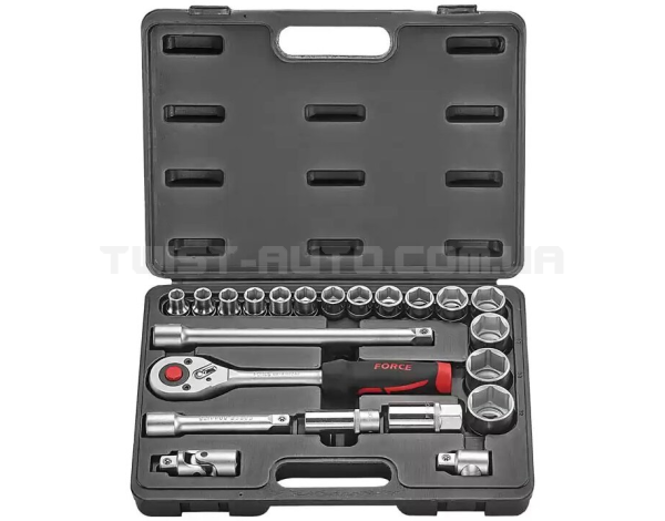 Набір інструменту 1/2" 12гран. 22од. FORCE 4223-9