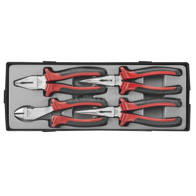 Набір пасатижі, бокорізи, довгогубці 4 пр. FORCE 5046
