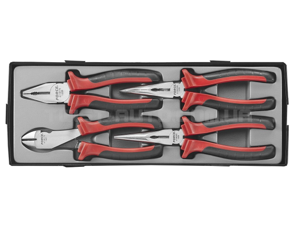 Набір пасатижі, бокорізи, довгогубці 4 пр. FORCE 5046