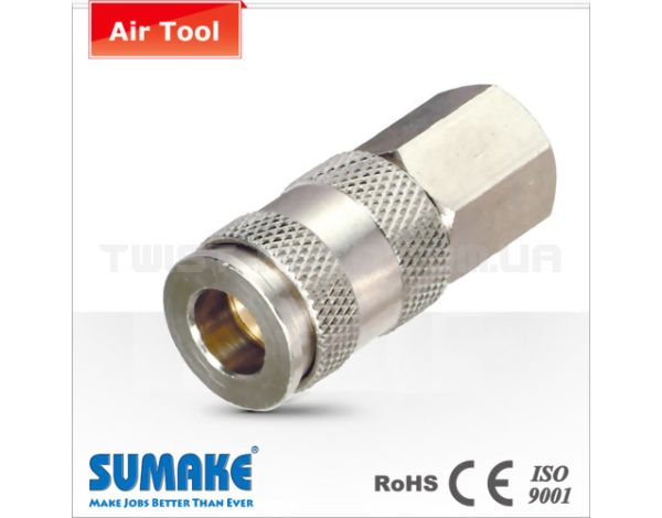 Быстроразъем для пневмосистемы 1/2" (f) Sumake EC40F