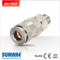 Быстроразъем для пневмосистемы 3/8" (m)  Sumake EC30M