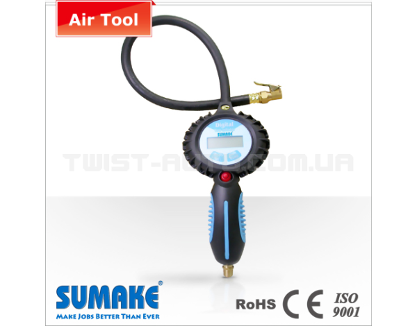 Пістолет підкачки для коліс цифровий Sumake DT-6600