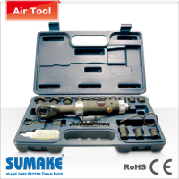 Пневмотрещотка 1/2" угловая (34 Нм) с ударными головками (8-21 мм) Sumake ST-5510K Пневмотрещотка 1/2" угловая (34 Нм) с ударными головками (8-21 мм) Sumake ST-5510K