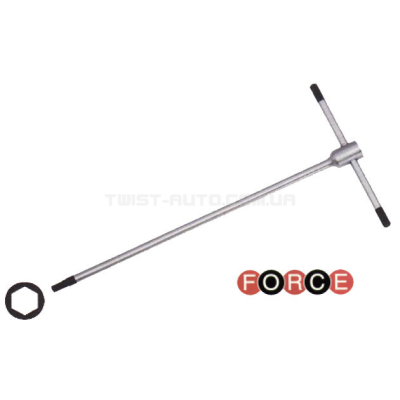 Ключ 6-гр. Т-под. 10 мм, L=150/300 мм FORCE 76410T