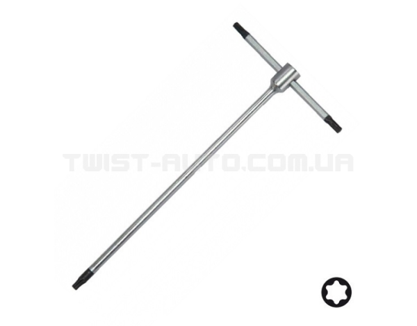 Ключ Torx Т-подібний Т25 L=75/150 мм FORCE 76625T