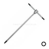 Ключ Torx Т-образный Т30, L=90/180 мм FORCE 76630T Ключ Torx Т-образный Т30, L=90/180 мм FORCE 76630T