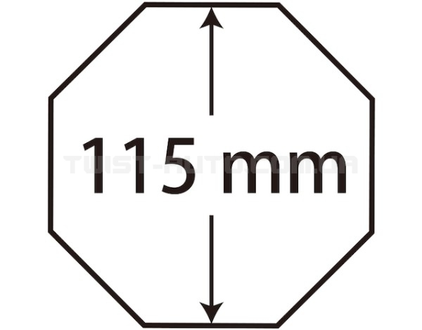 Головка ступична 1" 115 мм 8гр. VOLVO 4717 JTC