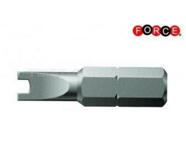 Біта Spanner (вилка) 1/4" 6мм, L=25 мм FORCE 123S2506