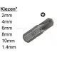 Бита 1/4" Torq 4-х лепестковая 10 мм, L=25 мм FORCE 121S2510