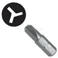Бита 1/4" 3-х лопастная №3, L=25 мм FORCE 122S2503 Бита 1/4" 3-х лопастная №3, L=25 мм FORCE 122S2503