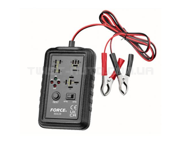 Тестер для автомобильных реле 12V/24V FORCE 88438