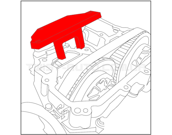 Набір фіксаторів CITROEN, PEUGEOT, OPEL 1.2 GDI 6117 JTC