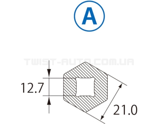 Знімач масляного фільтра 15гр./90мм LAND ROVER, HYUNDAI, KIA 4160A JTC