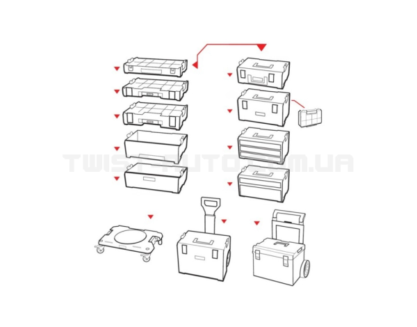 Платформа транспортная QBRICK SYSTEM PRO SKRQTPPROCZAPG003