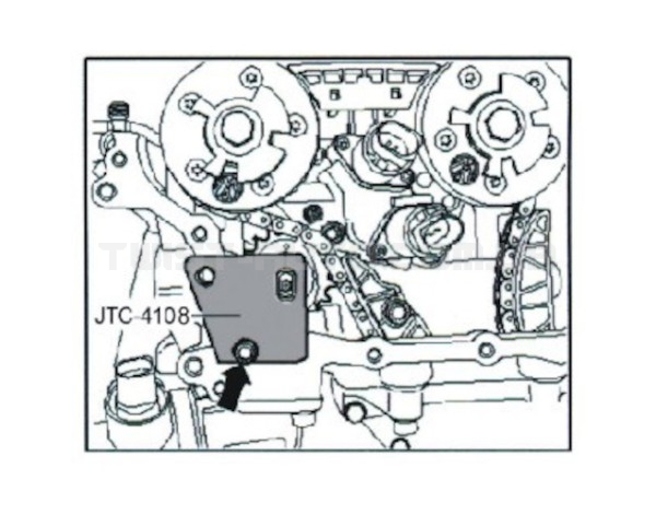 Фіксатор зубчастого колеса паливного насоса VW, AUDI 4108 JTC
