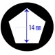 Головка п'ятигранна 14мм для гальмівних систем "BENDIX" 1527 JTC