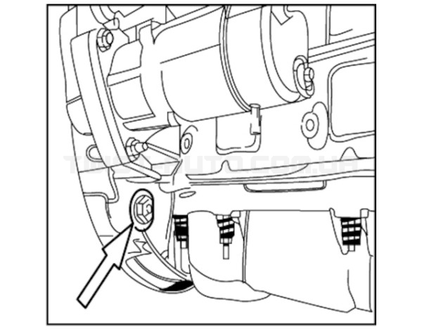 Головка для провертання маховика VOLVO (MP8, MP10) 5160 JTC