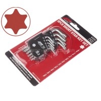 Набір кутових ключів TORX Т10-Т50 9од. 5354 JTC Набір кутових ключів TORX Т10-Т50 9од. 5354 JTC