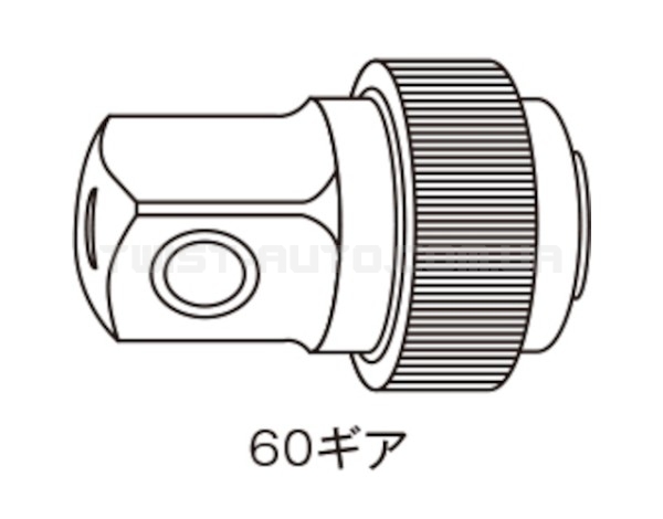 Тріскачка ротаційна (обертання рукояткою) 1/4" 60 зубців 180мм 5332 JTC