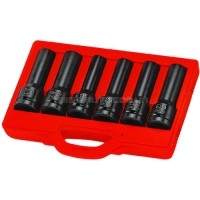 Набір ударних головок TORX E18, E20, E22, E24, 17мм, 19мм 3/4" 6од. J606E JTC Набір ударних головок TORX E18, E20, E22, E24, 17мм, 19мм 3/4" 6од. J606E JTC