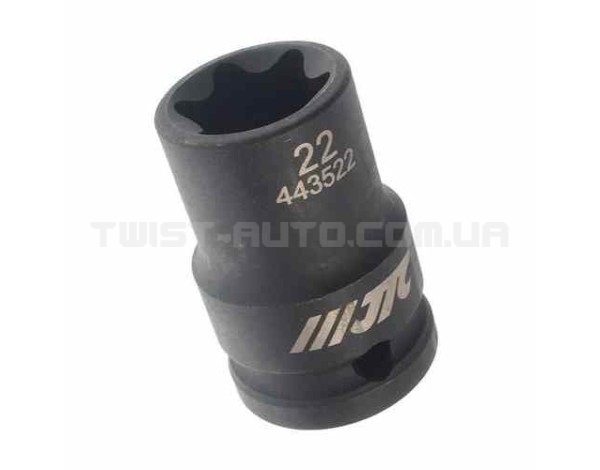 Головка ударна (E) TORX E20 1/2" 443520 JTC